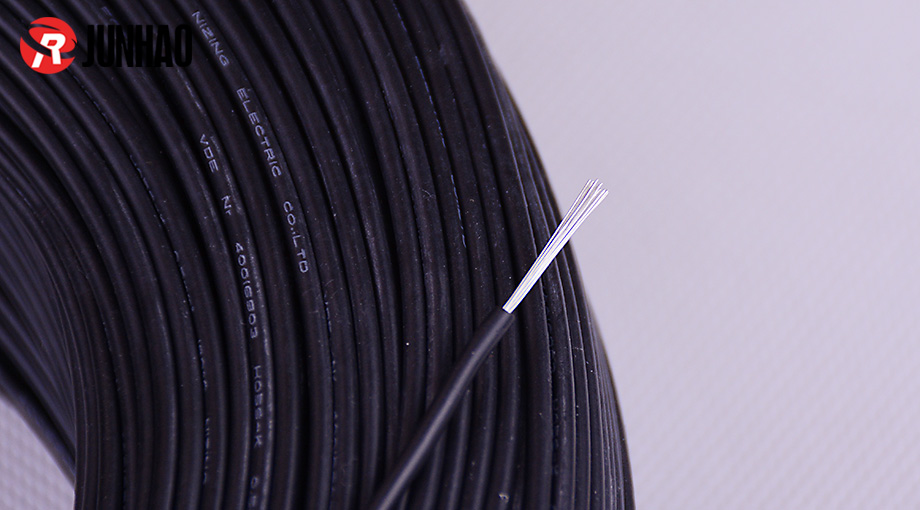 0.5mm2 single core silicone wire black
