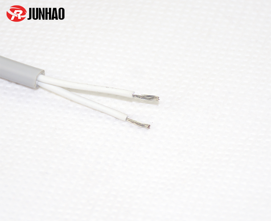 2 Core Outer Sheath PVC Insulation and Silicone Rubber 4.5mm 22 awg Wire 2