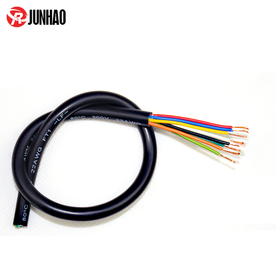 Flexible 24AWG 8 Core 6.8mm cable, PVC Insulated Cable 3