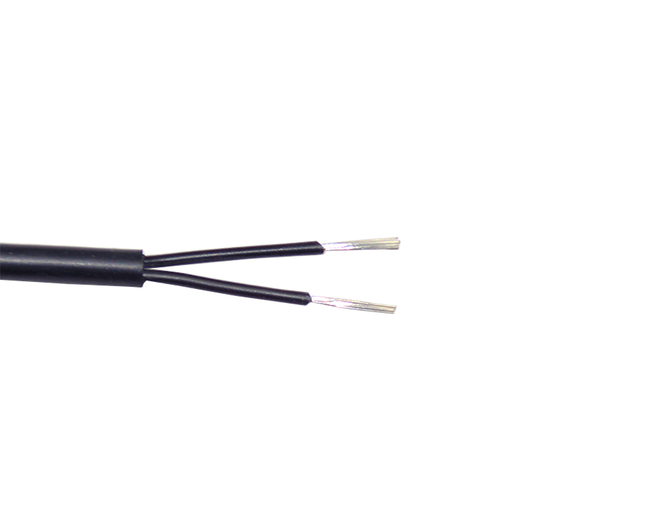 Silicone Rubber Insulated 2 Core Power Wire 26 awg Silicone Wire 3mm 2