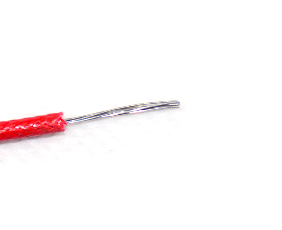 Aluminum Magnesium Alloy Wire, Braid Silicone Rubber 22 awg Wire 1