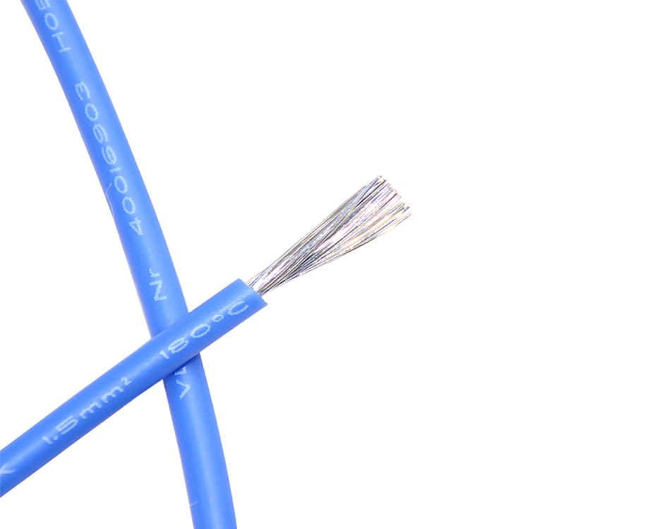 VDE Certificate Silicone Rubber Insulation 1.5mm2 Electrical Wire 2