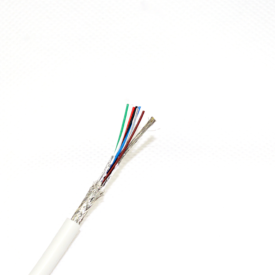 8 Core Shield Wire, FEP with Aluminum Foil and Silicone Rubber Insulated 26 awg Hook-up Wire 2