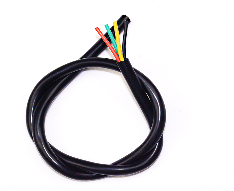 4 Core Silicone Insulation High Temp Wire 0.5mm2 3