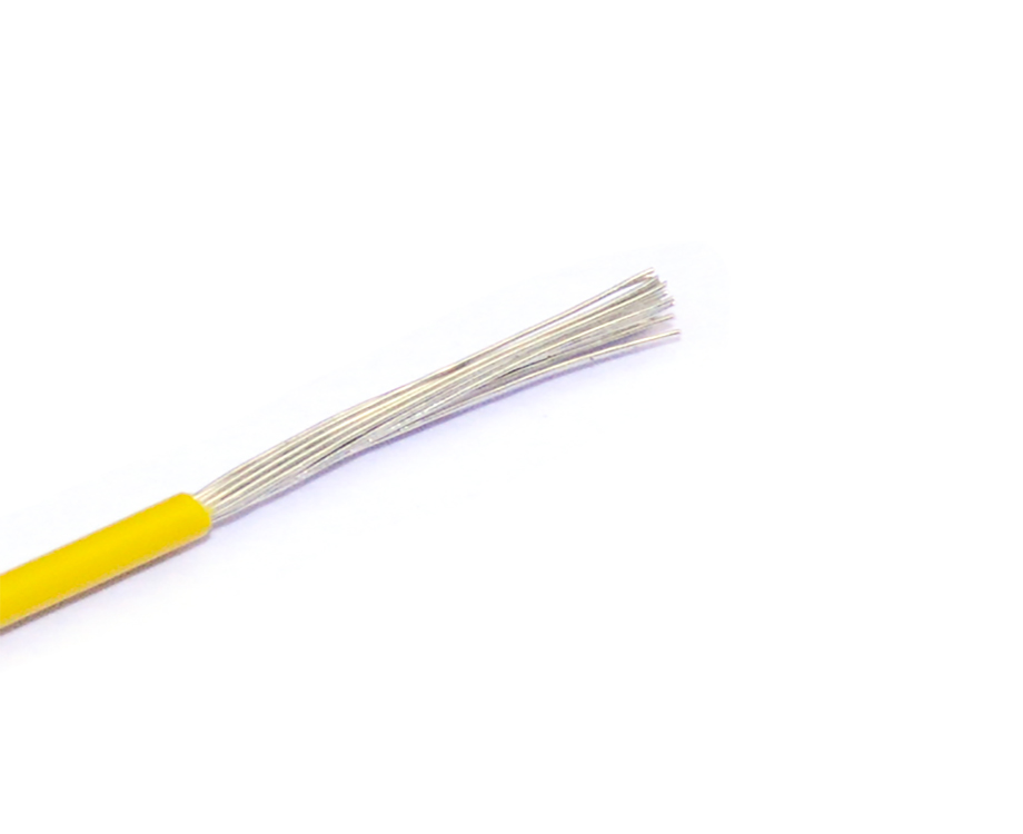 Stranded Copper Wire awg 20 Silcione Rubber / PVC / FEP Insulation 1.5mm Wire Cable 2