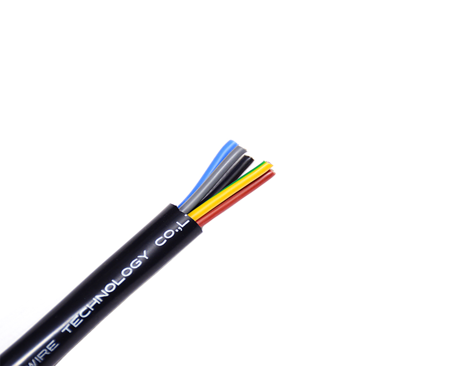 5 Core Silicone Rubber Insulated 2.5mm2 Cable Wire, 16mm Solar Cable 2