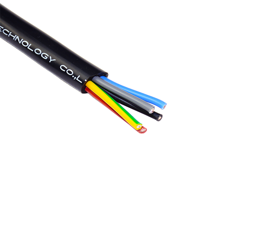 5 Core Silicone Rubber Insulated 2.5mm2 Cable Wire, 16mm Solar Cable 3