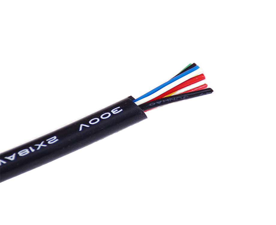 FEP with Silicone Rubber Sheath 8 Core Cable 2